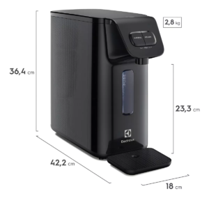 Purificador De Água Efficient Electrolux Cor Preto PE15P 110v/220v - Imagem 6