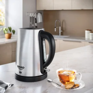 Chaleira Elétrica Dako Com Jarra Em Inox De 1,7 Litros 1800W 220V - Imagem 2