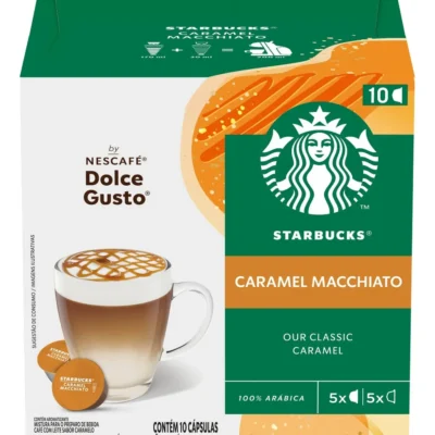 Capsulas Nescafé Dolce Gusto STARBUCKS Caramel Macchiato 10 cápsulas