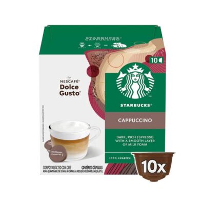 Capsulas Nescafé Dolce Gusto STARBUCKS Cappuccino 10 Cápsulas