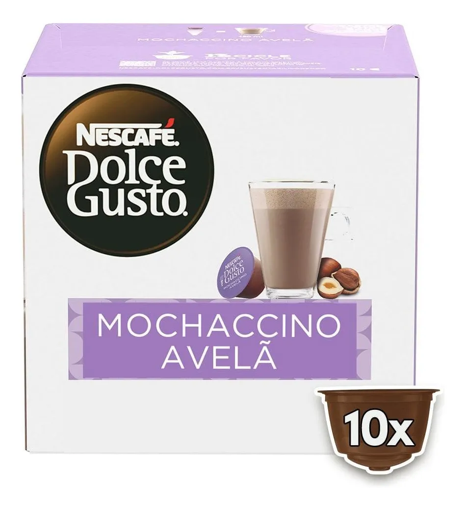 8e2644a98fbdc5fba64f944b25b3773e.webp Capsulas Nescafé Dolce Gusto MOCHACCINO Avelã - Imagem 1