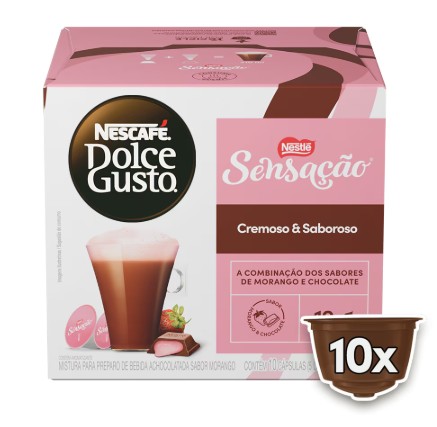 942ce6fb44d12f6da9775845e07bd445.jpg Capsulas Nescafé Dolce Gusto Sensação 10 Cápsulas - Imagem 1