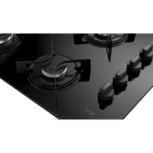 Cooktop 4 Bocas Preto com Mesa de Vidro Atlas U Top Bivolt - Imagem 3