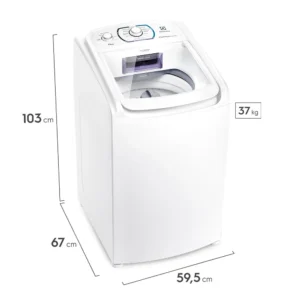Lavadora de Roupas Electrolux 11Kg LES11 Essencial Care com Filtro pega Fiapos – Branca - 220V - Imagem 3