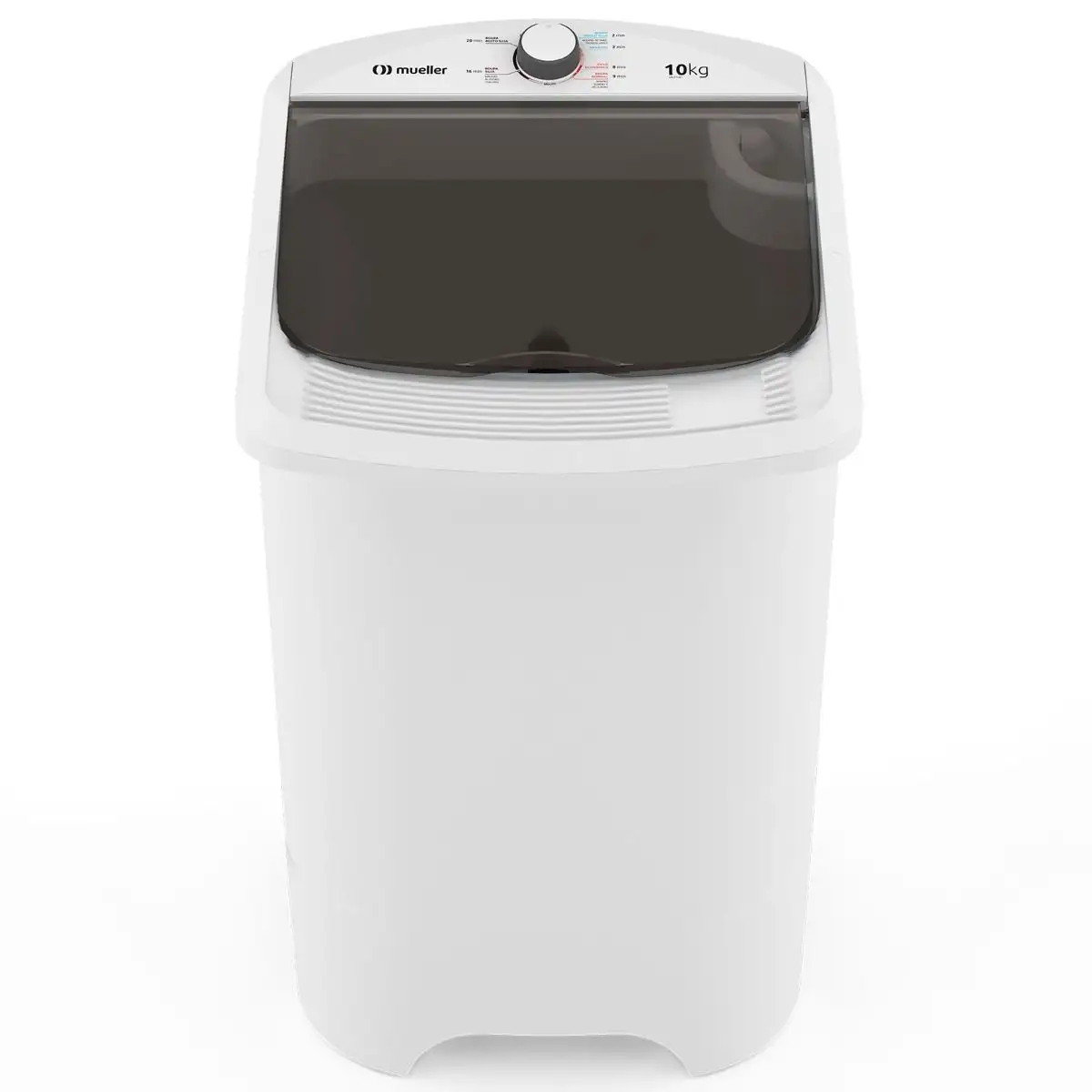bb95d1d6ed82cea520626cad3f420323.webp Tanquinho de lavar roupa Mueller 10 kg com superesfregador MLT10C 220 V 60 HZ - Imagem 1