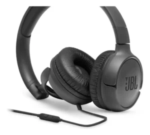 Fone De Ouvido Tune 500 Com Fio E Microfone Preto Jbl - Imagem 4
