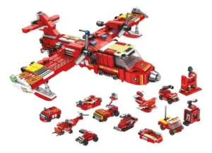 Blocos de Montar Cubic 25 em 1 Brigada de Incêndio 572 Peças Multikids - BR1614 - Imagem 4