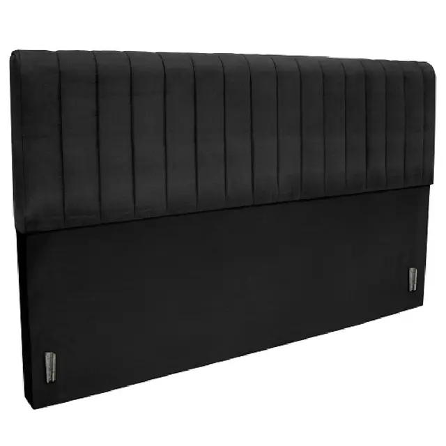 e8bba32aa7831cab72f182893099cb06.webp Cabeceira Casal 160 cm Madri Cor Preto, Gazin - Imagem 1