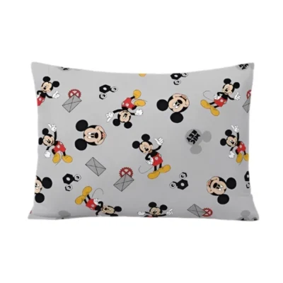 Travesseiro Infantil 100% Poliéster 45 cm x 65 cm Disney Mickey