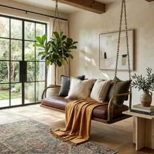 Manta Decorativa e protetora Para Sofá 3 E 4 Lugares 4,0 x 1,80 metros Caramelo - Imagem 3