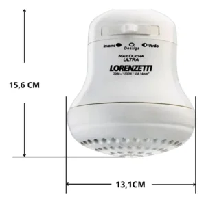 Chuveiro Ducha Maxi 5500W 220V Lorenzetti - Imagem 2
