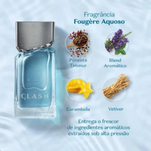 Clash O Boticário Desodorante Colônia Perfume Masculino 100ml - Imagem 3