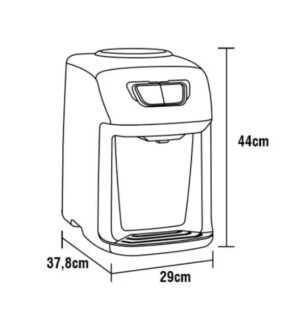 Bebedouro de Água Electrolux Bivolt BE11X - Prata - Imagem 4