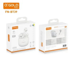 Fone de Ouvido sem Fio Estério Bluetooth FN-BT39 AGold - Imagem 2