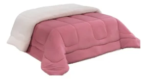 Edredom Cobertor Casal Queen Grosso Macio Cor Rose - Imagem 2