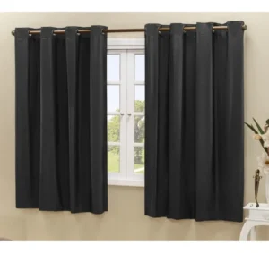 Cortina Blackout De Pvc 2,20m X 1,30m Preto - Imagem 2