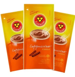 Cappuccino Canela Três 3 Corações Sachê 20g - Imagem 2