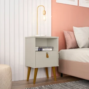 Mesa de Cabeceira com 1 Gaveta Linea Buzios - Imagem 2