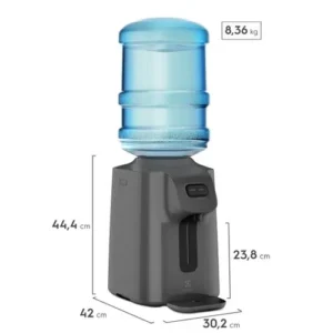 Bebedouro Electrolux Água Gelada, Fria e Natural com Compressor Cinza (BC01X) - 220V - Imagem 2