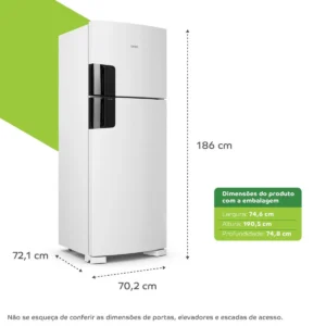 Geladeira Consul 2 Portas 455 Litros Inverter CRM53MBBNA Branco 220 Volts - Imagem 10