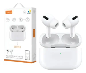 Fone de Ouvido sem Fio Estério Bluetooth FN-BT3 AGold