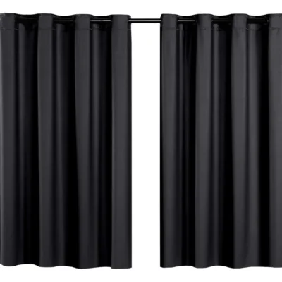Cortina Blackout De Pvc 2,20m X 1,30m Preto