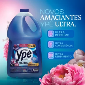 Amaciante de roupas ypê tradicional aconchego 5l - Imagem 3