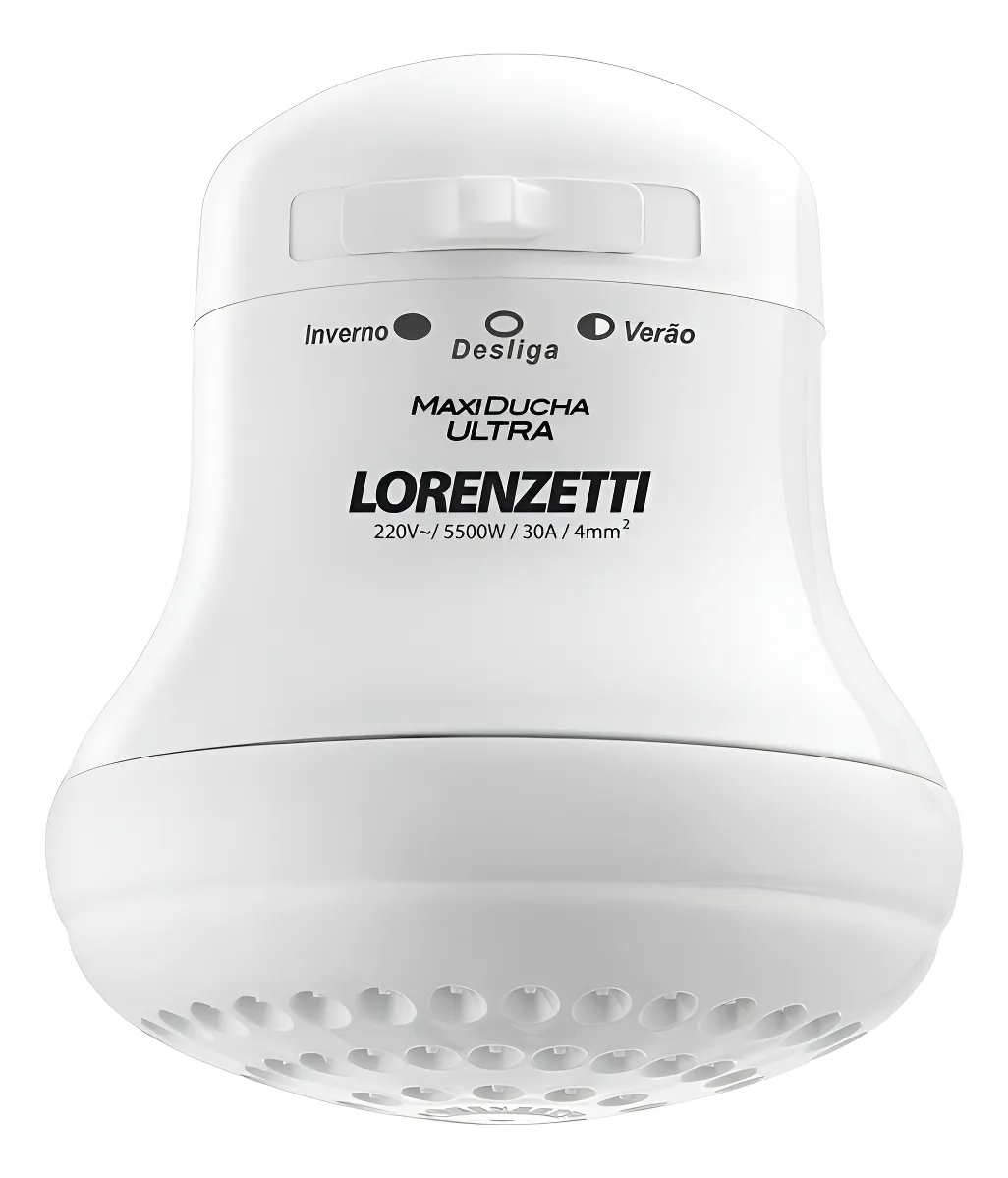 ac1da4ac4df474c8b1fb409a158d5c32.webp Chuveiro Ducha Maxi 5500W 220V Lorenzetti - Imagem 1