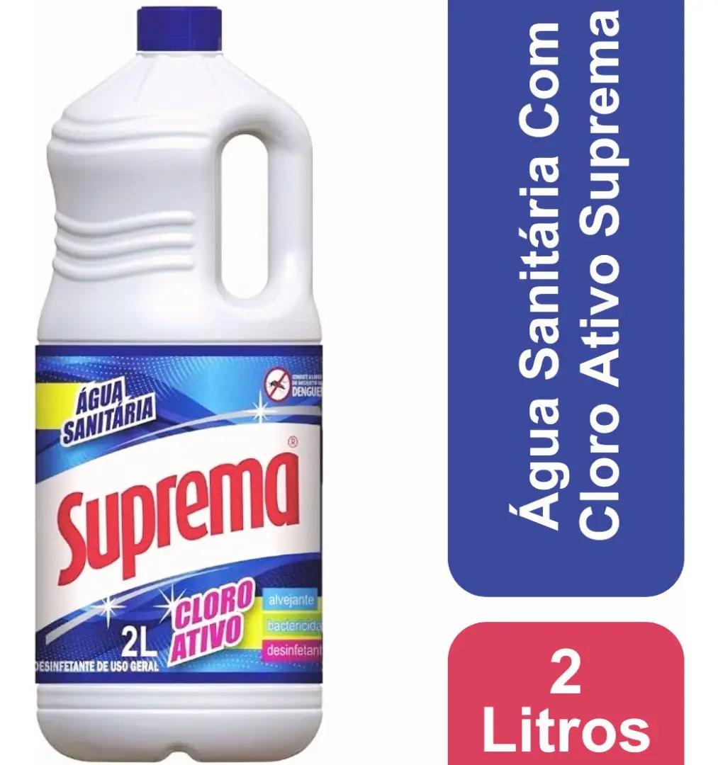 b003a060550e4408ee7c691d86bb138a.webp Água Sanitária Com Cloro Ativo 2 Litros Suprema - Imagem 1