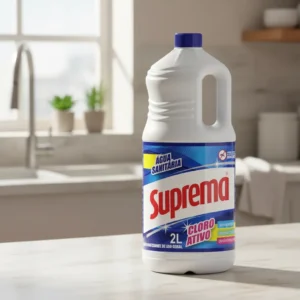 Água Sanitária Com Cloro Ativo 2 Litros Suprema - Imagem 2