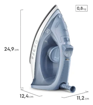 Ferro de Passar Roupa a Vapor e a Seco Electrolux - Efficient ESI10 Azul 220V - Imagem 8