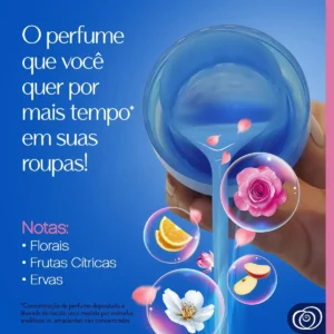 Amaciante de Roupas Concentrado Downy Brisa de Verão 750ml - Imagem 2