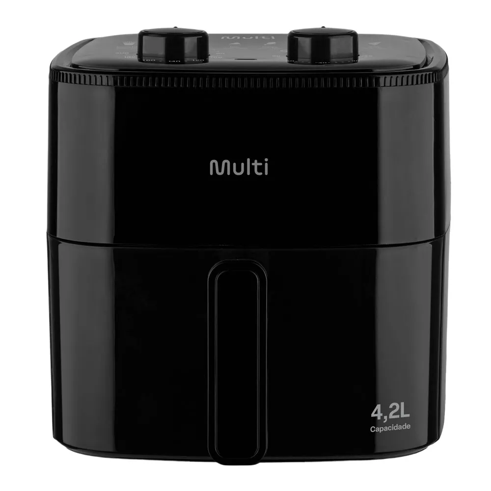 165058e8930d16c0445cc4110e1cd3bf.webp Fritadeira Elétrica Air Fryer 4,2L 1350W 220v Multi - GO253 - Imagem 1