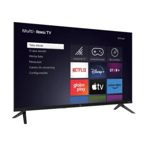 Smart TV Multi Roku 32" com imagem HD 3 HDMI 2 USB - TL052M - Imagem 2