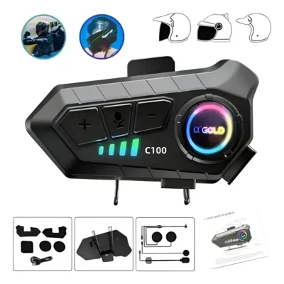 Fone De Ouvido Para Capacete Agold Pro Mcf-36