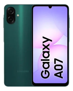 Celular Samsung Galaxy A07 128gb, 4gb, Câmera 50mp, Tela 6.7 , Proteção Ip54, Verde