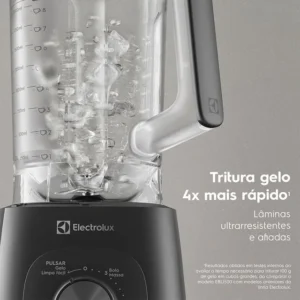 Liquidificador Electrolux 1500W 3.2L Efficient TriForce 15 Velocidades Cinza (EBL1500) 220 Volts - Imagem 7