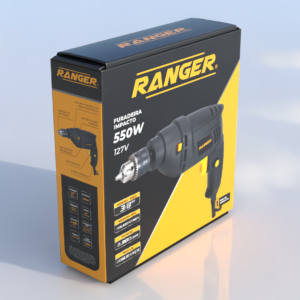 Furadeira Impacto 550W 3/8 220V (RFI-0550-220) Ranger - Imagem 3