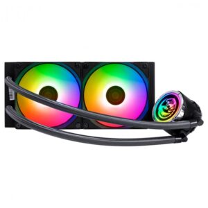 Water Cooler PCYes NIX 2, ARGB, 240mm, AMD/Intel, Preto - Imagem 4