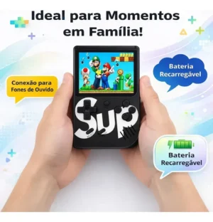 Mini Game Portátil Retro 400 Jogos - Imagem 2