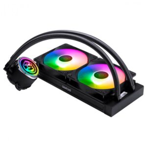 Water Cooler PCYes NIX 2, ARGB, 240mm, AMD/Intel, Preto