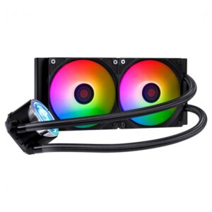Water Cooler PCYes NIX 2, ARGB, 240mm, AMD/Intel, Preto - Imagem 8