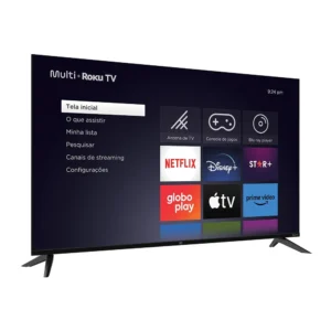 Multi Roku TV 50" Smart com imagem 4K 4 HDMI 2 USB compatível com Alexa e Google Home - TL059M - Imagem 2
