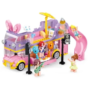 Blocos de Montar Girl Party Music 412 Pcs Multikids - Br2281 - Imagem 2