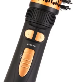 Escova Modeladora Rotativa Britânia Ber20pd 3 Temperaturas Cor Preto e Dourado - Imagem 6