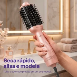 Escova Secadora Nanoceramic Glass Rose Multi - Eb200  Bivolt - Imagem 3