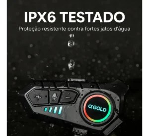 Fone De Ouvido Para Capacete Agold Pro Mcf-36 - Imagem 4