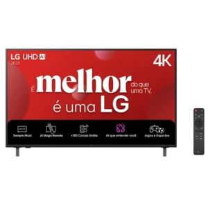 Smart TV 4K 50" LG Ultra HD 50UA8550PSA com Processador a7 Gen8 AI, Otimizador de Jogos, Wi-Fi, Bluetooth, webOS 25 e Co - Imagem 3