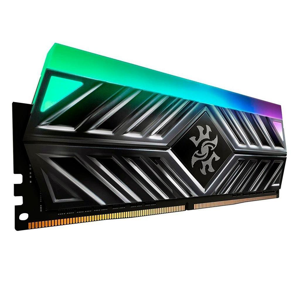 96bb3e81b1f77ecc150e876b508c97e8.jpg Memória XPG Spectrix D41 TUF RGB, 8GB, 3200MHz, DDR4, Preto - Imagem 1
