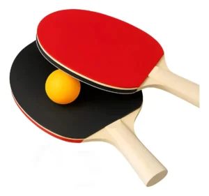 Kit Tênis Mesa Oasis Oif-7000 2 Raquetes 3 Bolinhas Pin Pong - Imagem 2